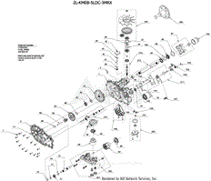 Parts List - Series Transaxle