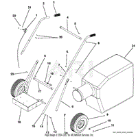 Handle And Wheel Assembly