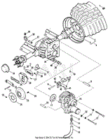 HYDROSTATIC DRIVE AND BRAKES