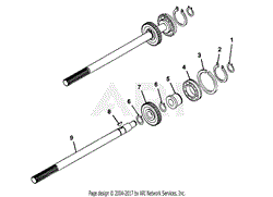 NUMBER NINE SHAFT - PTO CLUTCH