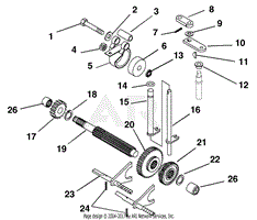 Number Six Shaft - Brake / Sliding Gear