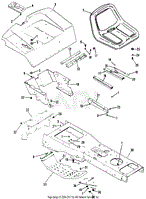 FRAME AND REAR DECK