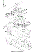 HOUSING, DISCHARGE CHUTE AND CONTROLS