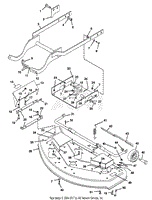 MOWER DECK ASSEMBLY 40&quot;