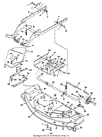 MOWER DECK ASSEMBLY 50&quot;