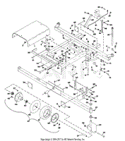 MOWER FRAME