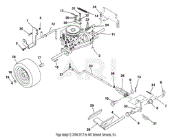 Rear Wheel And Hydro Drive