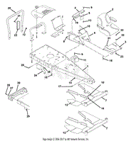 Frame, Hood And Seat