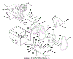 Engine And Belt Drive