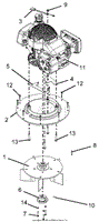 Engine/Fan Assembly