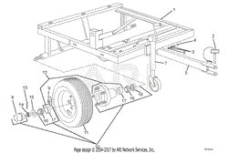 Trailer Frame and Wheels