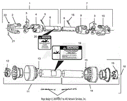 PTO Driveline Assembly_02542500