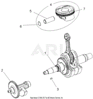 Crankshaft, Piston And Balance Shaft