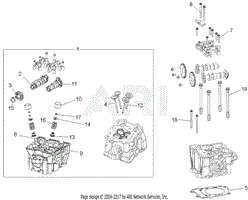 Cylinder Head, Cams And Valves