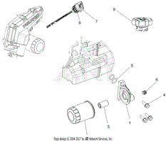 Oil Filter And Dipstick