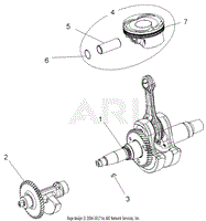 Crankshaft, Piston And Balance Shaft