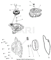 Stator Cover And Flywheel