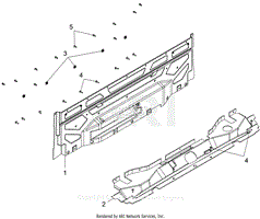 Parts List 9 - Rear Closeoff