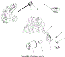 Oil Filter And Dipstick