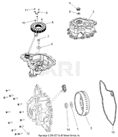 Stator Cover And Flywheel