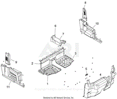 Parts List 5 - Floor And Fenders