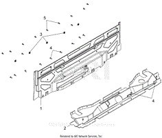 Parts List 8 - Rear Closeoff