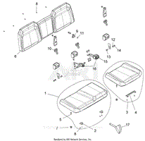 Parts List 9 - Seat And Seat Belts