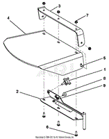 48&quot; Flat Discharge Shield Assembly