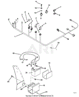 Battery, Electrical Harness and Components