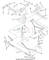 Mower Deck Lift Linkage