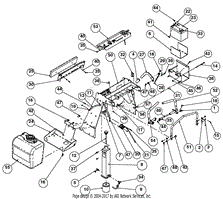 Fuel, Hydraulic And Handle Assembly