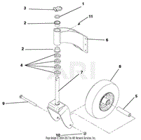 Wheel And Strut Assembly