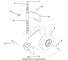 Wheel And Strut Assembly