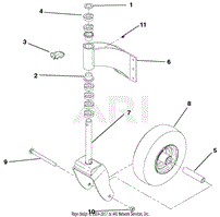 Wheel And Strut Assembly