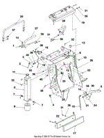 Fuel, Hydraulic and Handle Assembly