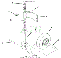 Wheel and Strut Assembly