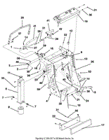 Fuel, Hydraulic And Handle Assembly