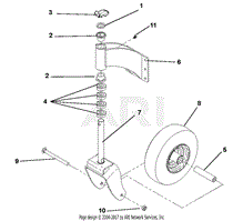 Wheel And Strut Assembly