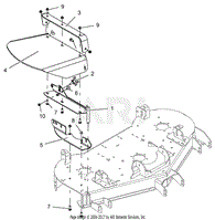 Deck - Discharge Chute