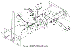 Deck Lift - Pedal (Inner)