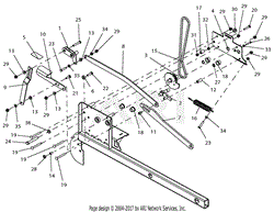 Deck Lift - Pedal