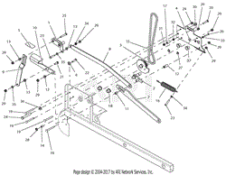 Deck Lift - Pedal