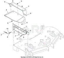 Deck - Discharge Chute