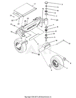 Front Axle And Tire