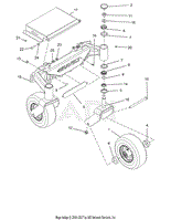 Front Axle And Tire