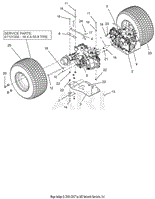 Rear Tires And Transaxle