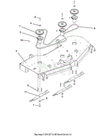 Deck, Belt, Blade And Spindles - 60&quot;