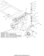 Front Axle And Tires - 60&quot;