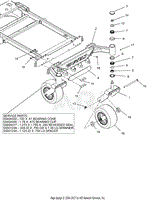 Front Axle and Tires - 60&quot;