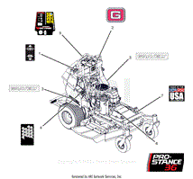 Parts List 4 - Decals - Style - 36&quot;